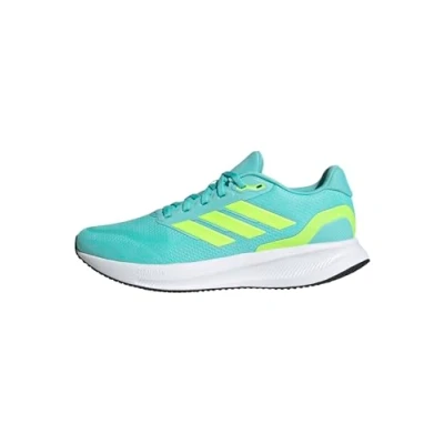 Abbildung von adidas Performance Runfalcon 5 Laufschuh Straße, Herren, Größe: 39 1/3, Flash aqua lucid lemon core black Schuhe