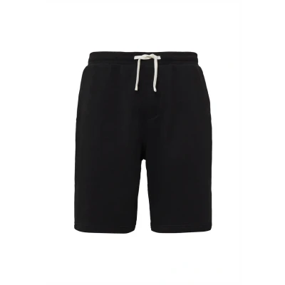 Abbildung von s.Oliver Detroitbermuda MIT Flammgarnstruktur IM Relaxed FIT Jogginghose, Herren, Größe: XL, Schwarz