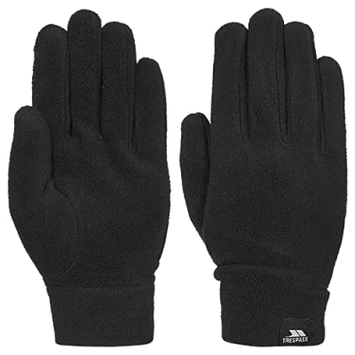 Abbildung von Trespass Herren Gaunt Ii 1 x Fleece Handschuhe, Schwarz, L