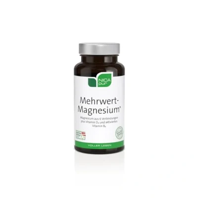 Abbildung von NICApur Mehrwert Magnesium mit 6 Verbindungen 60 Kapseln
