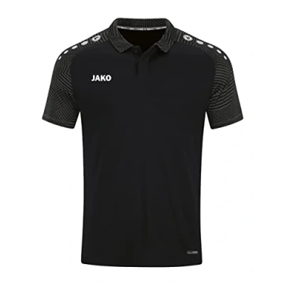Abbildung von JAKO Poloshirt, Herren, Größe: 58/60, Schwarzgrau