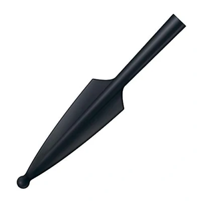 Abbildung von Cold Steel 92R95Z Robuste Trainings Speerspitze aus Gummi Schwarz Trainingswaffe Trainingslanze