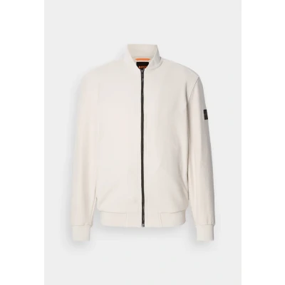 Abbildung von BOSS Lisimba Bomberjacke, Herren, Größe: Medium, Light beige