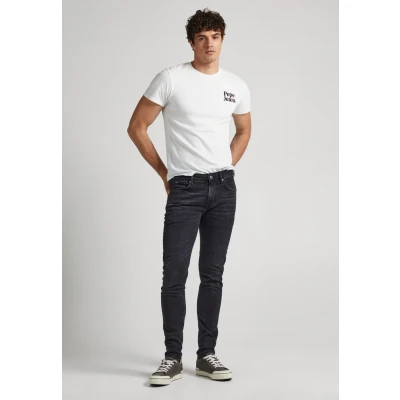 Abbildung von Pepe Jeans Finsbury Tapered Fit, Herren, Größe: 28x30, Denim