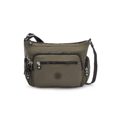 Abbildung von Kipling GABBIE S Kleine Umhängetasche, Green Moss (Grün)