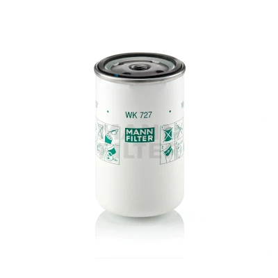 Abbildung von MANN FILTER WK 727 Kraftstofffilter Anschraubfilter RENAULT TRUCKS: Midlum, Premium 2
