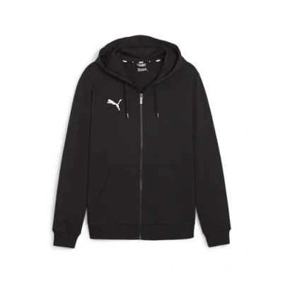 Abbildung von puma Herren Teamgoal Casuals Hooded Jacket Sweat, Black White, 3XL EU