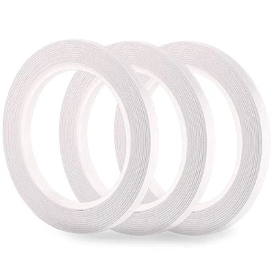 Abbildung von FEPITO 3 Stück Doppelseitiges Klebeband praktisch starken für Büro/Craft/Nähen, 6 mm x 30 Meter (33 Meter)