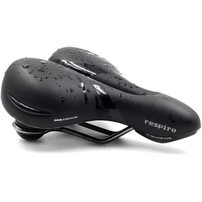 Abbildung von Selle Royal Respiro Soft Athletic Sattel, schwarz, 25,6 x 22,7 cm