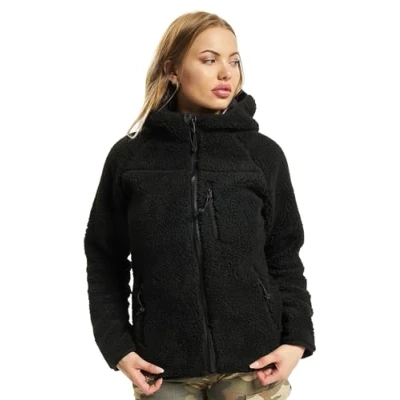 Abbildung von Brandit Fleecejacke, Damen, Größe: Medium, Black