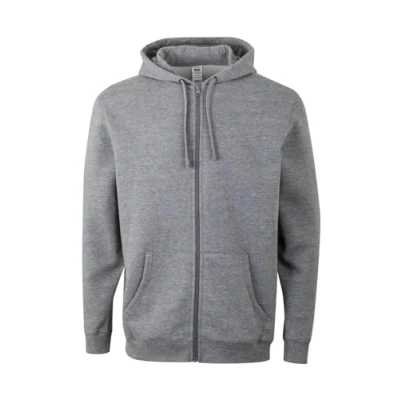 Abbildung von Mukua Unisex Sf270u Kapuzenpullover mit Reißverschluss, Erikaviolett, XXL