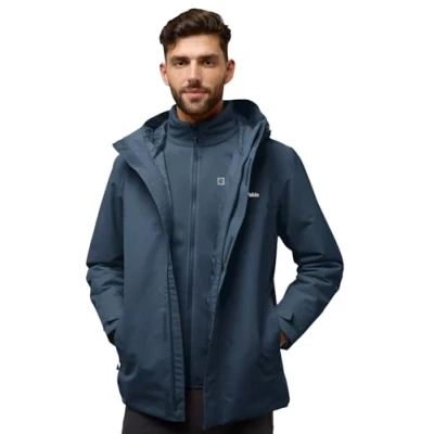 Abbildung von Jack Wolfskin Herren Altenberg 3in1 Jkt M, Midnight Sky, L EU