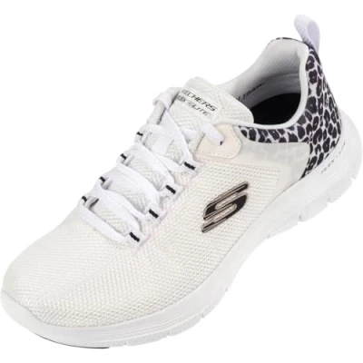 Abbildung von Skechers Flex Appeal 4.0, Damen Sneakers, Weiß, 39 EU