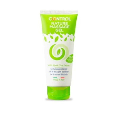 Abbildung von Control Nature: feuchtigkeitsspendendes Massage Gel auf Wasserbasis mit 99,4 Prozent natürlichen Inhaltsstoffen 100 ml