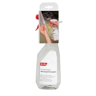 Abbildung von d c fix Montageflüssigkeit für Folien 500 ml Fensterfolien Zubehör einfache Folierung Klebefolien, Sichtschutzfolien, Möbelfolien Montage Spray zum Folieren Folienspray Sprühflasche