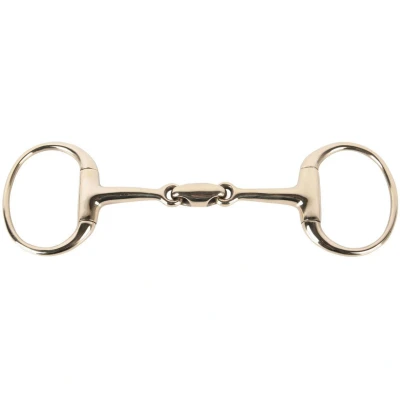 Abbildung von Harry&#039;s Horse Olivenkopftrense Gold doppelt Gebr oval 11.5