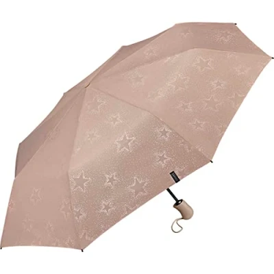 Abbildung von Esprit Taschenschirm Easymatic Light Auf Zu Automatik Starburst Taupe Gray metallic