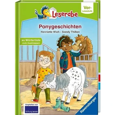 Abbildung von Ponygeschichten Leserabe ab Vorschule Erstlesebuch für Kinder 5 Jahren (Vor Lesestufe)
