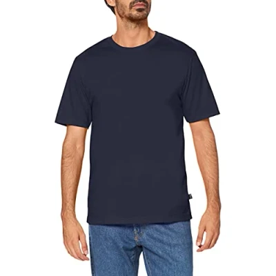Abbildung von Trigema Herren T Shirt 636202, Gr. X Large, Blau (navy 046)