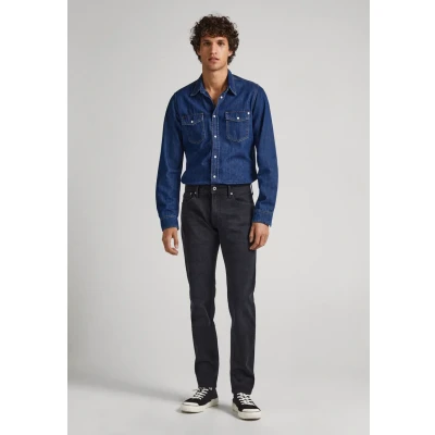 Abbildung von Pepe Jeans Stanley Straight Leg, Herren, Größe: 36x34, Denim