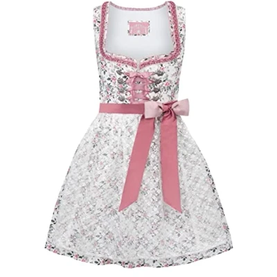 Abbildung von Stockerpoint Damen Dirndl Raja Kleid für besondere Anlässe, rosa, 36