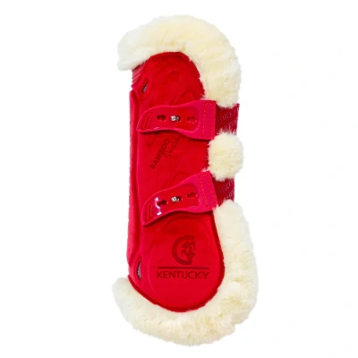 Abbildung von Kentucky Sehnenschutz Bamboo Elastic Velvet Vegan Bunt Rot M