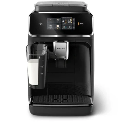 Abbildung von Philips Kaffeevollautomat »EP2331/10 2300 Series«, 4 Kaffeespezialitäten, mit LatteGo Milchsystem, Klavierlack Schwarz