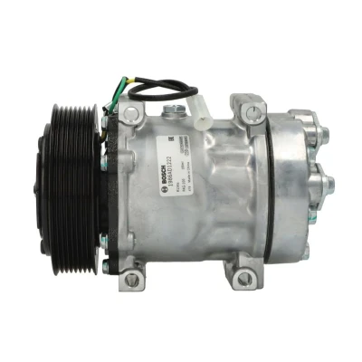Abbildung von BOSCH 1 986 AD1 222 Kompressor 24V PAG 46 R134a mit Montageanleitung, ohne Dichtring