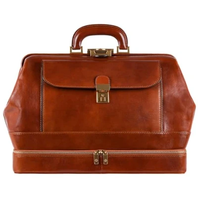 Abbildung von Time Resistance Arzttasche Leder Arztkoffer Doktortasche Aus 100% Aktentasche für Ärzte Businesstasche