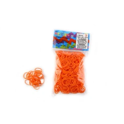 Abbildung von Rainbow Loom Haargummis, Orange