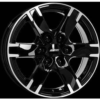 Abbildung von ALUTEC 6 loch 17Zoll 114.3mm Alufelge Titan Schwarz frontpoliert TIT75739X33 1 Felge