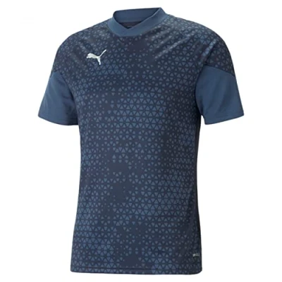 Abbildung von PUMA Herren Teamcup Training Jersey T Shirt, Blau (Parisian Night), S