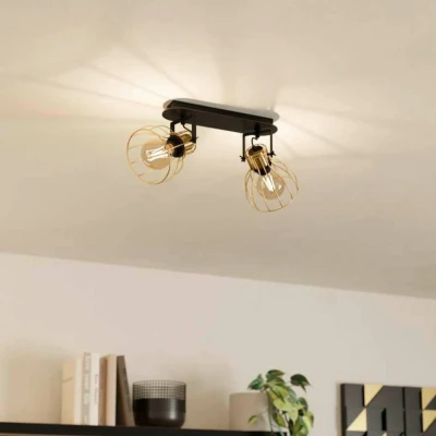 Abbildung von EGLO Deckenspot »SAMBATELLO«, Leuchtmittel E27 wechselbar ohne Leuchtmittel, Deckenlampe, Lampe Decke, Deckenleuchte, mit Fassung