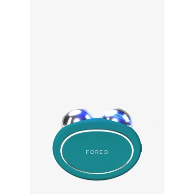Abbildung von FOREO BEAR 2 Gesichtsmassagegerät mit Mikrostrom für Face Lifting &amp; Toning Anti Aging Gerät Strafft Festigt Nicht invasives Tool Evergreen