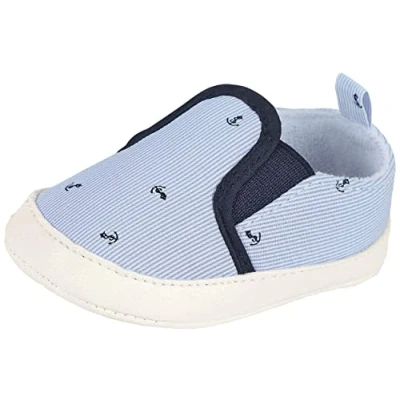 Abbildung von Sterntaler Jungen ABS KrabbelsöckchenDP Nilpferd Slipper, Blau (Himmel 2301926), 19 20 EU
