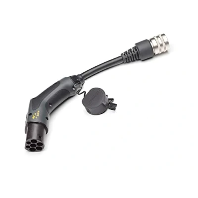 Abbildung von Juice Booster Adapter Typ 2 für Ladesäulen ohne Kabel bis 22kW