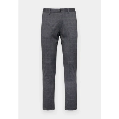 Abbildung von Jack &amp; Jones Premium Jpstmarco Jjcooper Structure Chino, Herren, Größe: 28x32, Smoked pearl detail:check