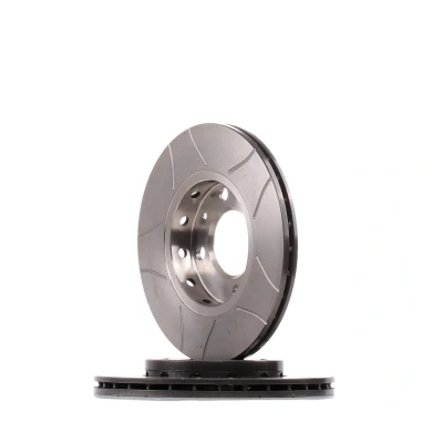 Abbildung von BREMBO MAX LINE 09.6799.75 Bremsscheibe 239 18 4 innenbelüftet, geschlitzt beschichtet mit Schrauben VOLKSWAGEN: Polo III Hatchback, Lupo / 3L