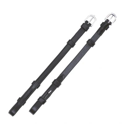 Abbildung von Schockemöhle Backenstücke Select Schwarz/Silber Warmblut
