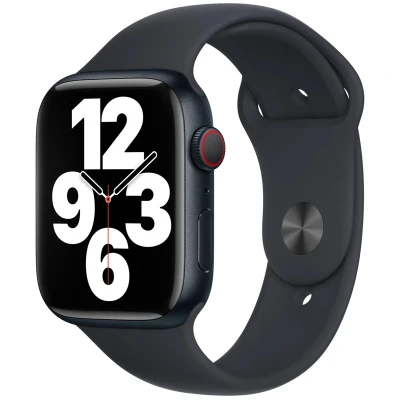 Abbildung von Apple Watch Armband Original Silikon und TPU (weich) Blau Geeignet für Series 1 9 / SE Ultra (2)