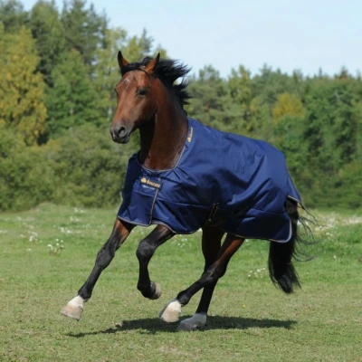 Abbildung von Bucas Irish Turnout Extra 300g Navy/Gold 135/183