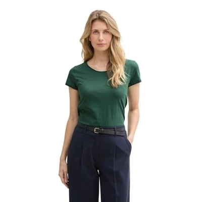Abbildung von TOM TAILOR Damen 1045963 T Shirt, 30024 Explorer Green, X Large