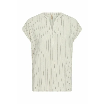 Abbildung von Soyaconcept Scpoula Bluse, Damen, Größe: Small, C cream combi
