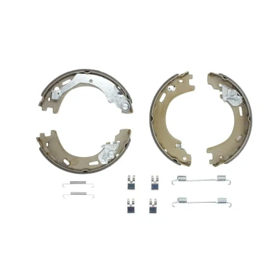 Abbildung von LPR 09570 Handbremsbeläge mit Handbremshebel LAND ROVER: Discovery 3, 4, Range Rover Sport