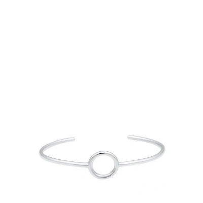 Abbildung von Elli Circle GEO Minimal Armband, Damen, Größe: 16, Silber
