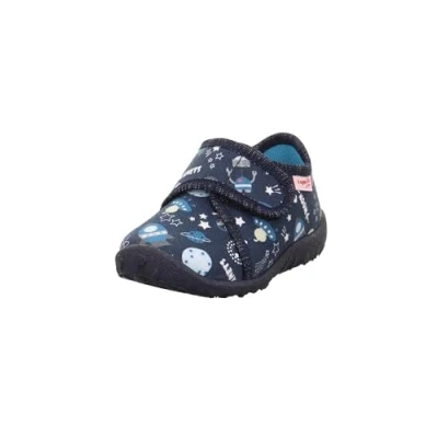 Abbildung von Superfit Spotty Hausschuhe, Dunkelblau/Mehrfarbig 8120, 19 EU Weit