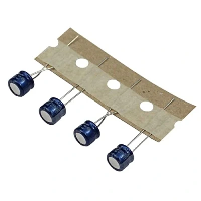 Abbildung von 20x Elko Kondensator radial 100µF 10V Elektrolytkondensator bis zu 85C 100uF Electrolytic Capacitor from Elna
