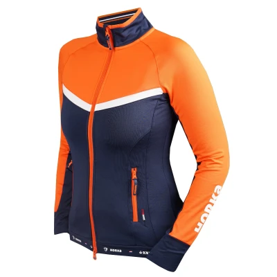 Abbildung von KNHS Jacke Fan NL Damen Blau/Orange