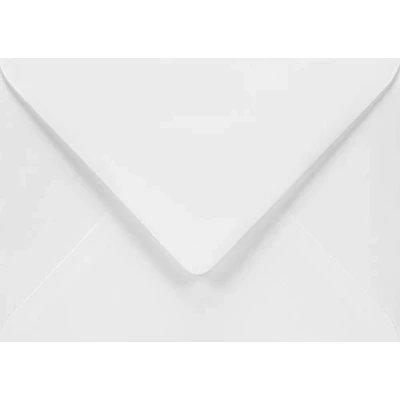 Abbildung von Netuno 50 Brief Umschläge Weiß DIN B6 125 x 175 mm 120g Aster Smooth White Briefkuverts ohne Fenster nassklebend für Einladungs Karten Geburtstags Glückwunsch