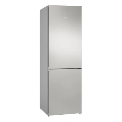 Abbildung von SIEMENS KG36N2ICF iQ300, Freistehende Kühl Gefrier Kombination, 186 x 60 cm, 218L Kühlen + 103L Gefrieren, noFrost, hyperFresh für längere Frische, Flaschenhalter, antiFingerprint, Gebürsteter Stahl